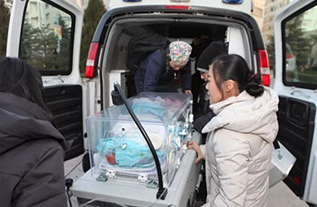 松潘县妇婴监护型护送